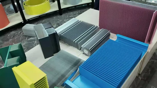 Excelente disipador de calor de extrusión de disipador de calor de aluminio redondo para iluminación LED