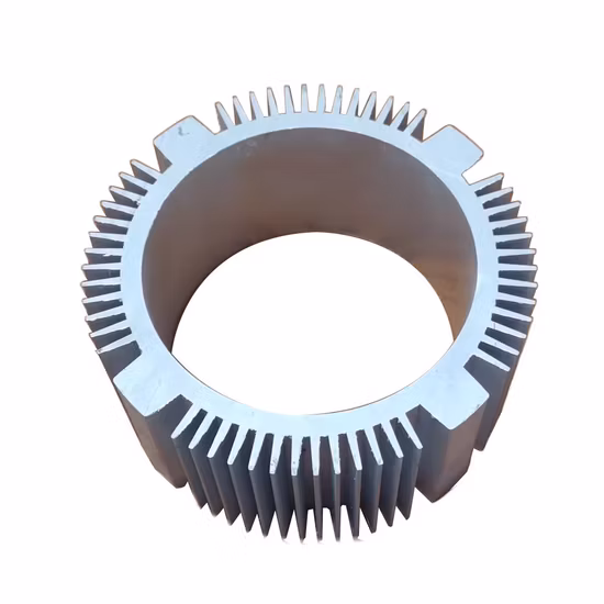 Disipador de calor de aluminio LED del refrigerador del radiador del perfil del girasol extruido grande de encargo