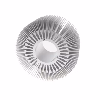Disipador de calor vendedor caliente del disipador de calor de la protuberancia del nuevo diseño de la forma redonda con la aleación de aluminio
